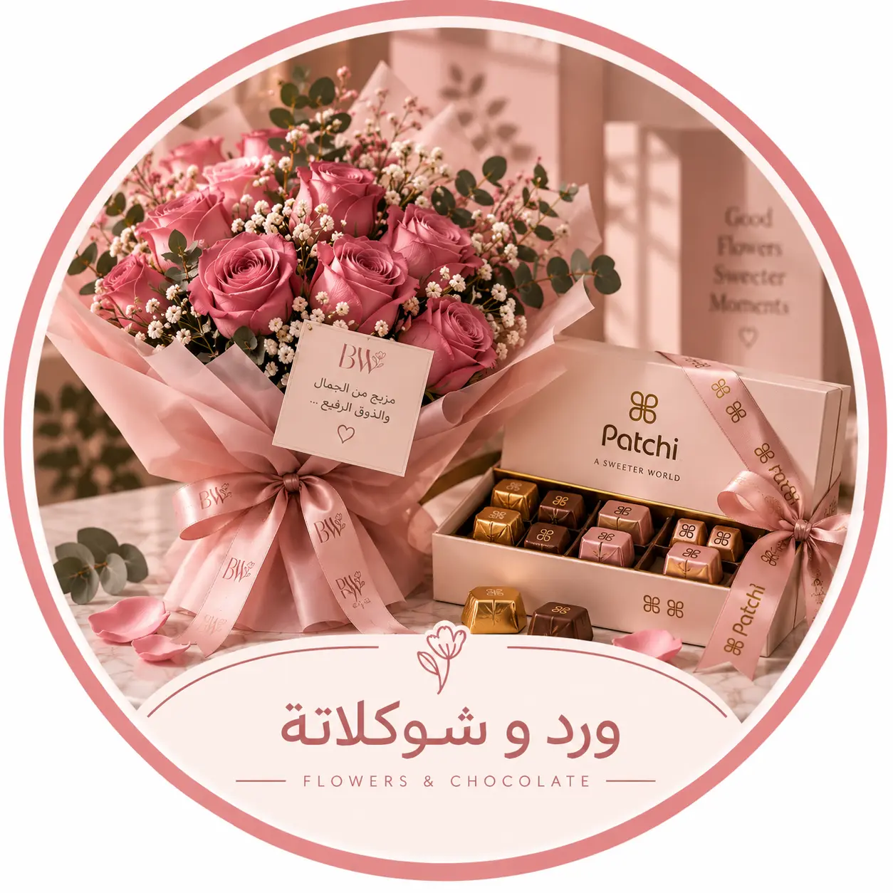 ورد و شوكلاتة هدايا جدة